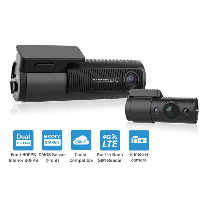 BLACKVUE DR750-2CH IR LTE FULL HD DASHCAM WITH 32GB MICRO SD CAR - Click Image to Close